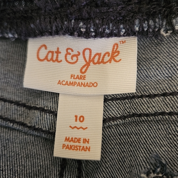 CLEARANCE Cat & Jack Blue Flare Jeans - Picture 4 of 5